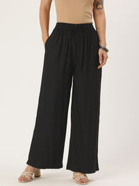Black Ethnic Palazzos