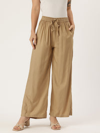 Almond Ethnic Palazzos