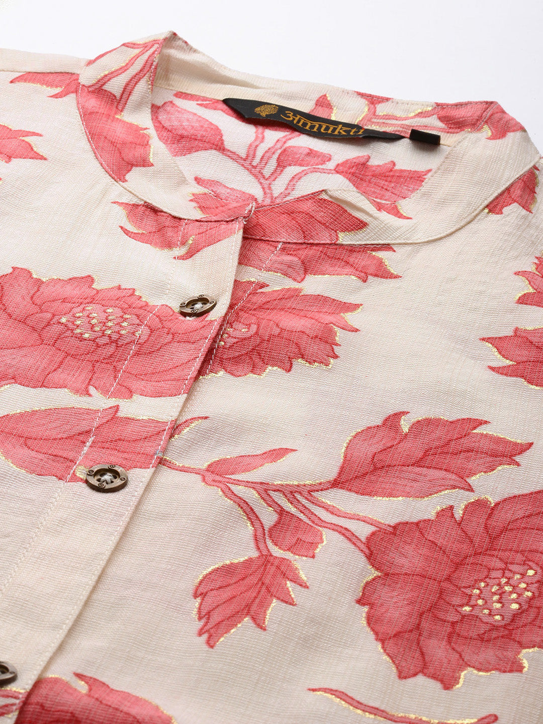 Pink Floral Printed Co-Ords