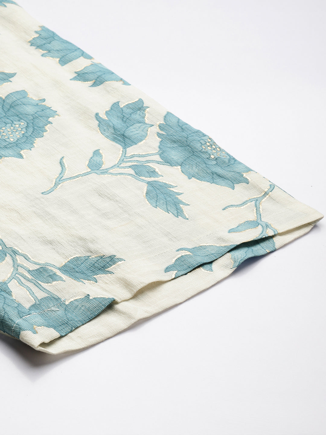 Blue Floral Printed Co-Ords