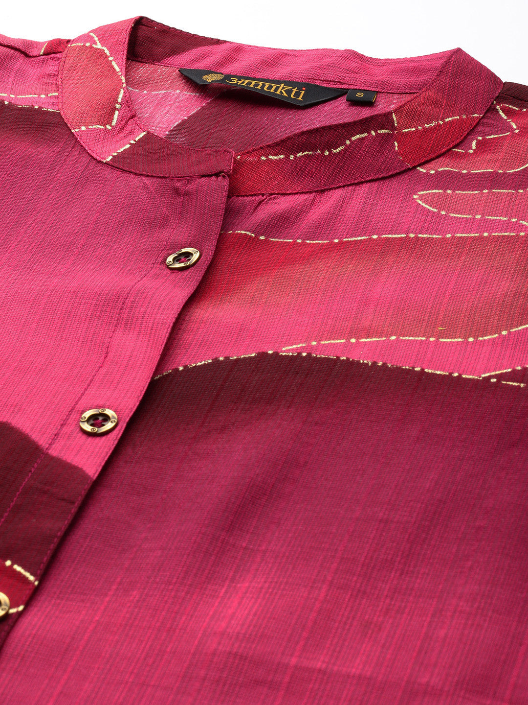 Pink Abstract Printed Co-Ords