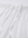 White Solid Slim Fit High-Rise Churidar