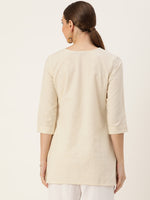 White Embroidered Tunic