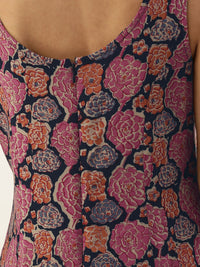 Pink Ethnic Motifs Printed Maxi Dress
