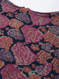 Pink Ethnic Motifs Printed Maxi Dress