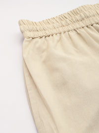 Stone Pleated Ethnic Trousers