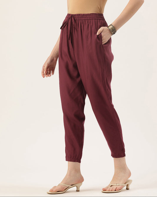Marcella Solid Pencil Pant