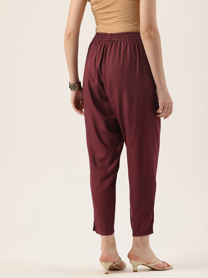 Marcella Solid Pencil Pant
