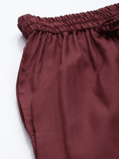 Marcella Solid Pencil Pant