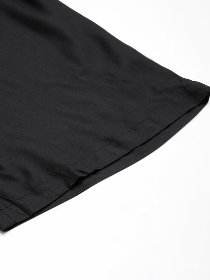 Black Ethnic Palazzos
