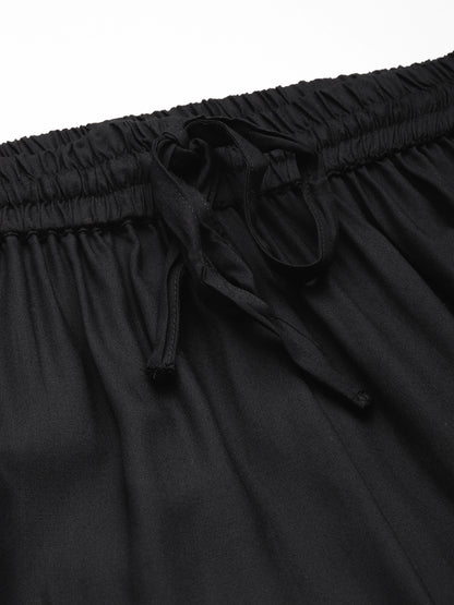 Black Ethnic Palazzos