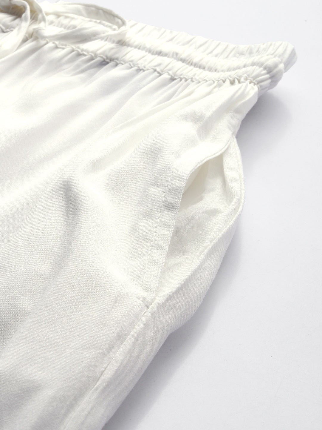 Ivory Ethnic Palazzos
