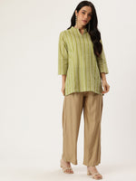 Almond Ethnic Palazzos