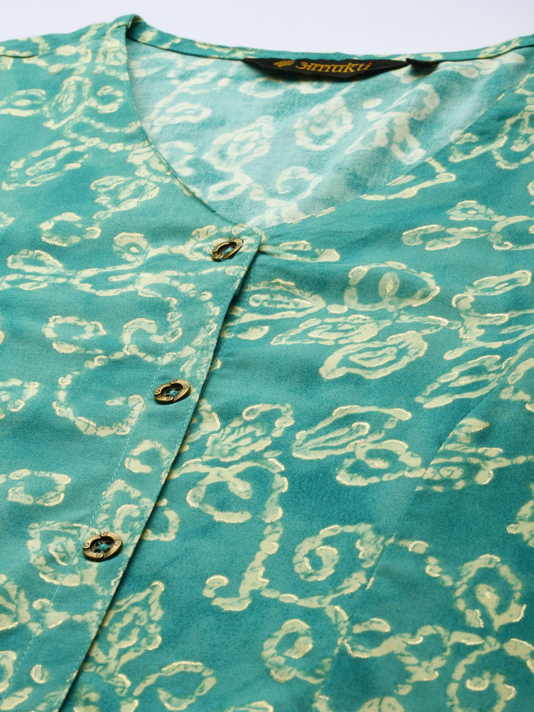 Blue Printed Kurta