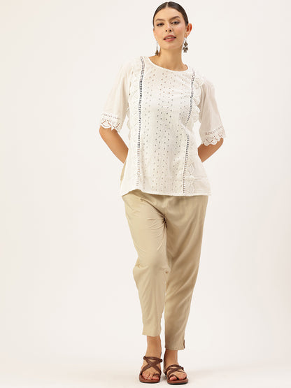 Stone Solid Pencil Pant, Stone color pencil pant, Pencil pant, Formal wear pant, Everyday wear pant
