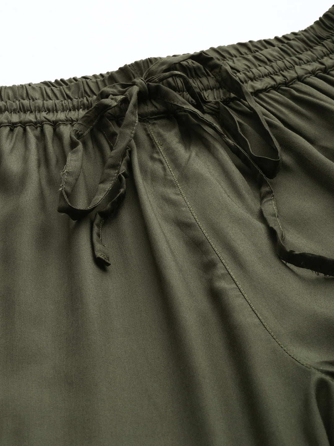 Olive Solid Pencil Pant, Solid Pant, Pencil Pant, Pencil pant, Formal wear pant, Everyday wear pant