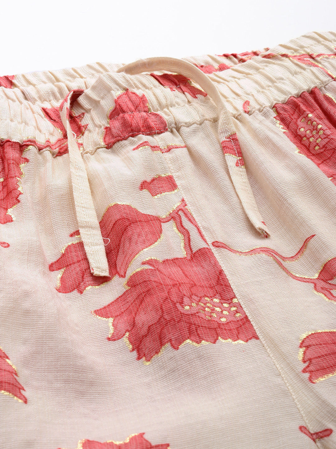 Pink Floral Printed Co-Ords