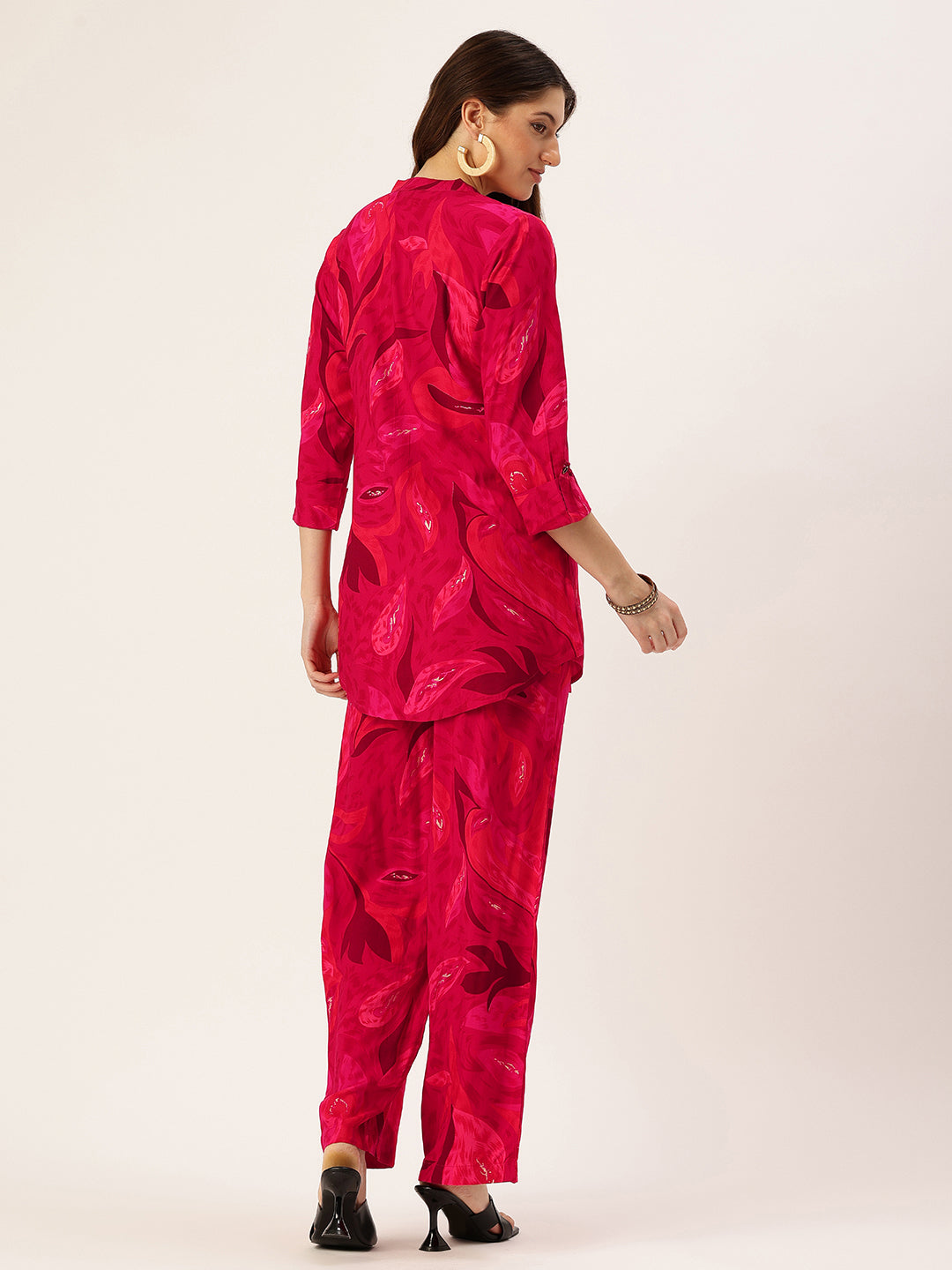 Pink Printed Co-Ords