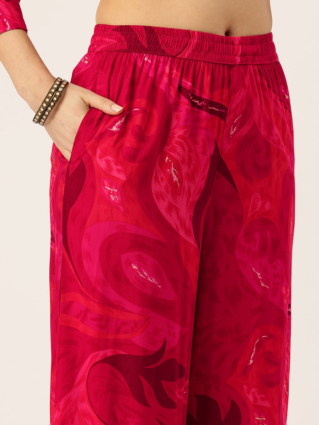 Pink Printed Co-Ords