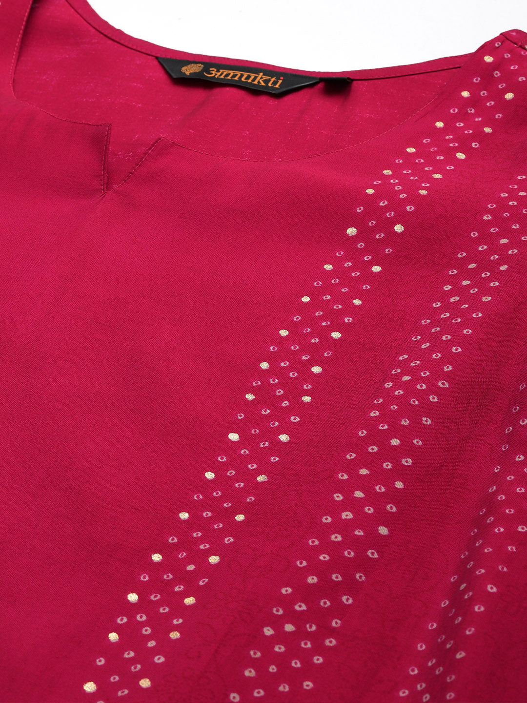 Pink Floral Printed Kurta with Trousers & With Dupatta