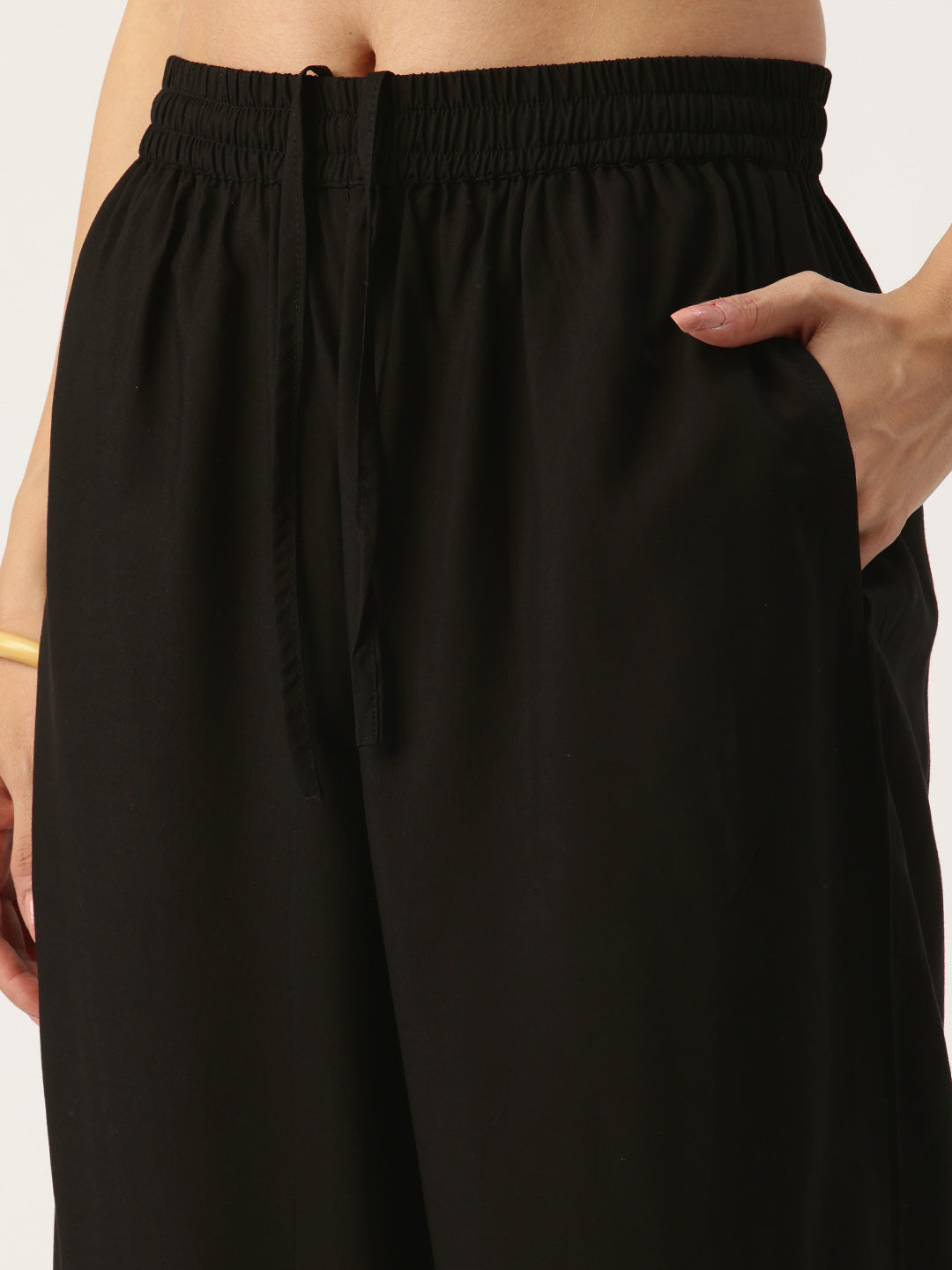 Black Embroidered Co-Ords