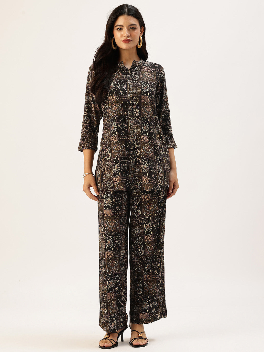 Black Box Printed Co-Ords