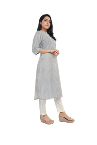 Blue Stripe Essential Kurta