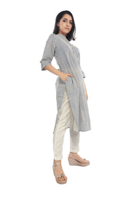 Blue Stripe Essential Kurta