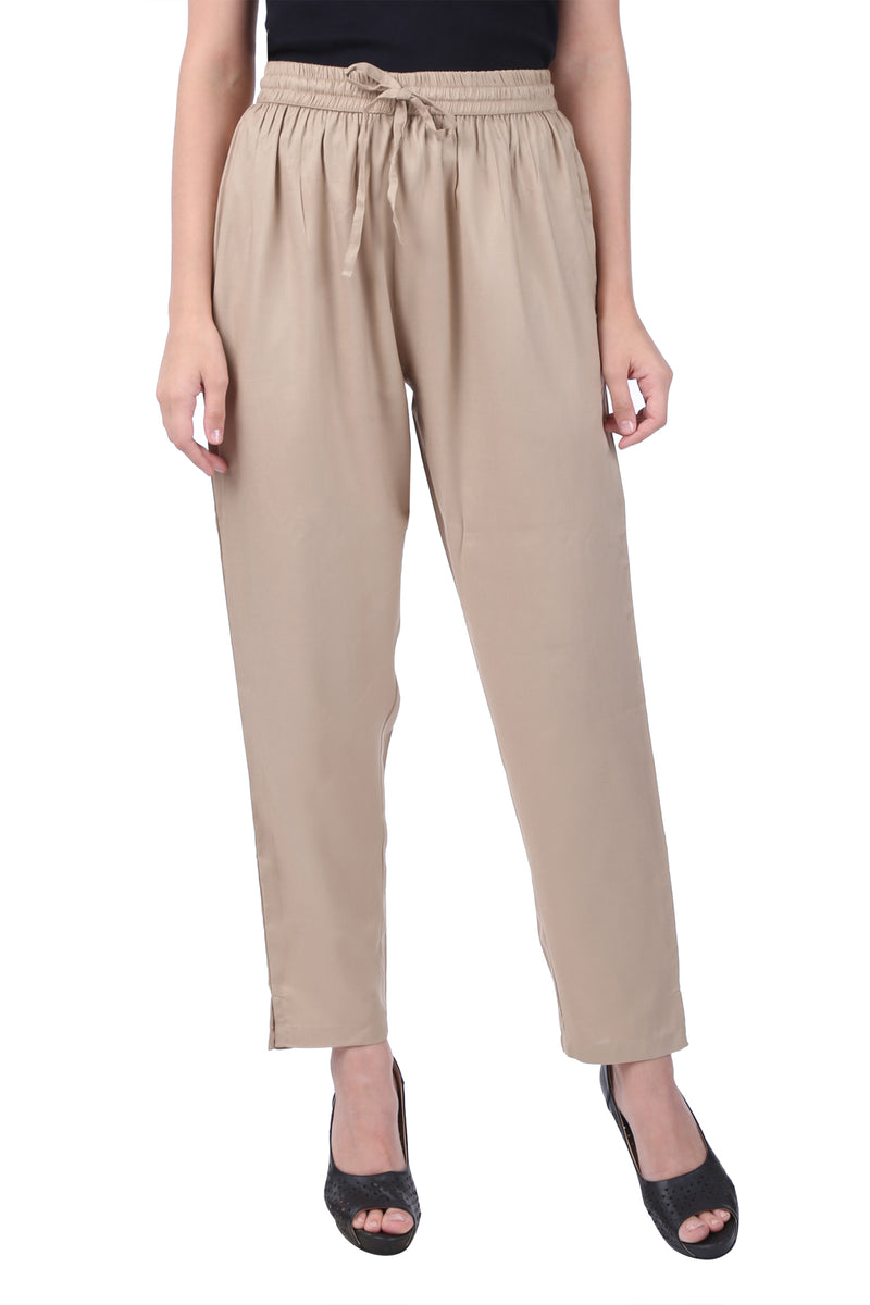 Beige Essential Pant