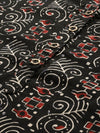 Black & Beige Printed Straight Kurta