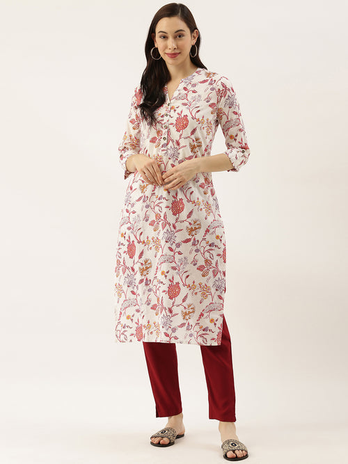 Red Essential Pant