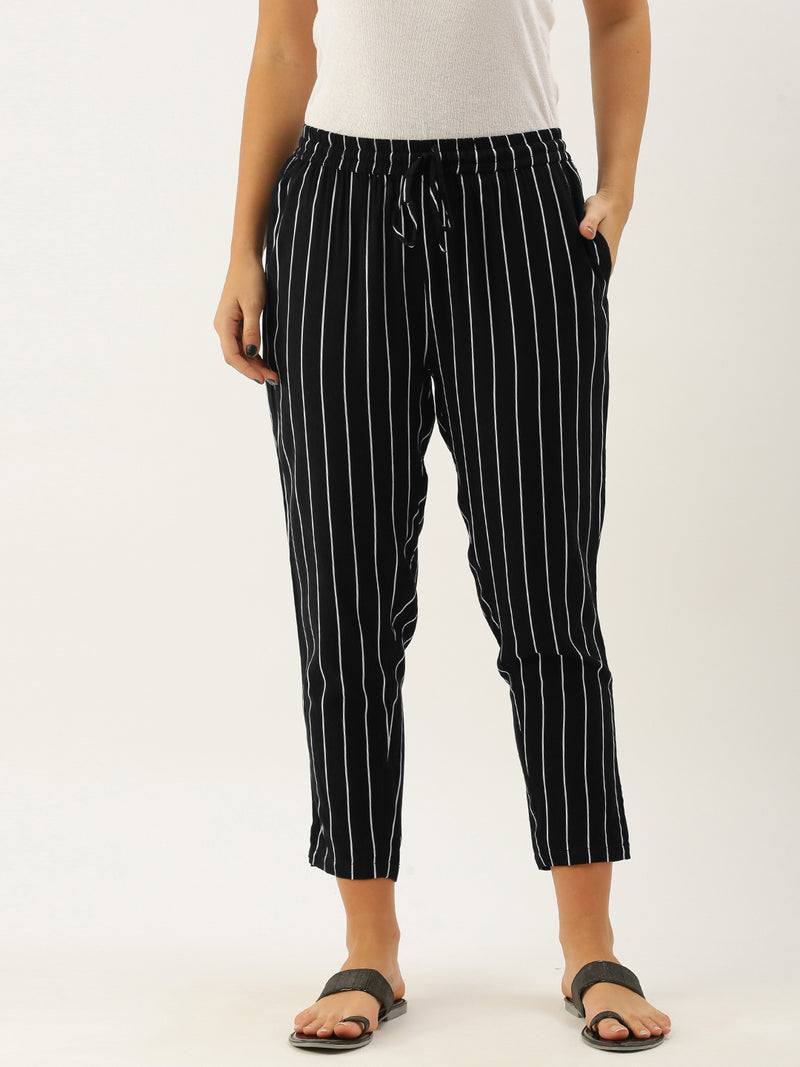 Black Striped Pyjama
