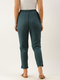 Green Solid Pyjama