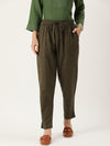 Olive Green Essential Pant