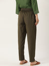 Olive Green Essential Pant
