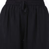 Black Pleated Regular Solid  Pencil Pants
