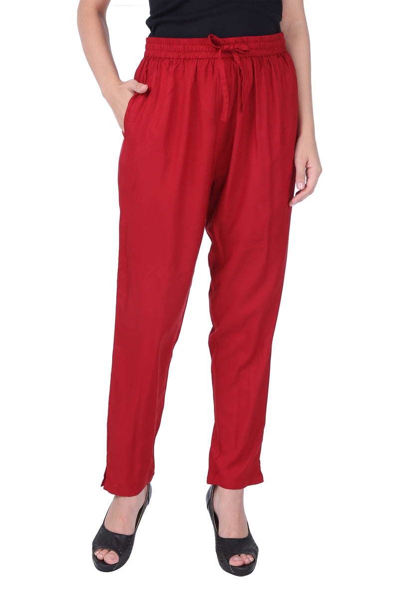 Essential Pant - Bright Red