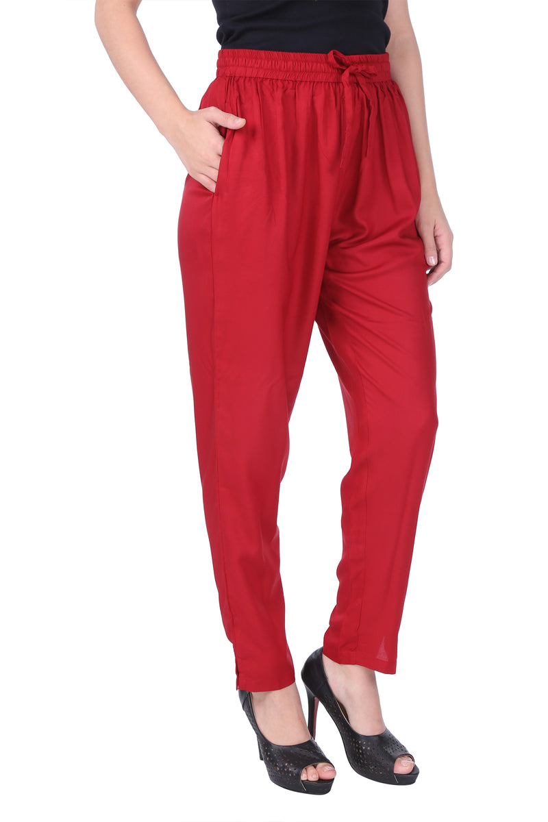 Essential Pant - Bright Red