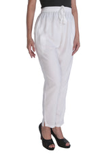 White Essential Pants